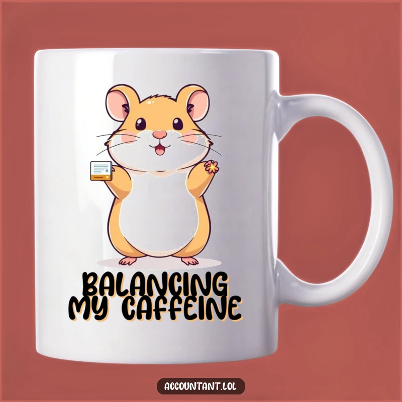Funny Hamster Ledger Mug: The Perfect Gift for Financial Fun