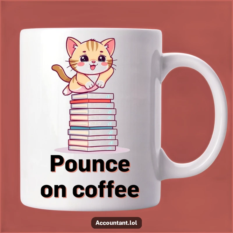 Funny Kitten Mug: Finance Jumper - Hilarious Cat Lover Gift, Perfect Funny Gift
