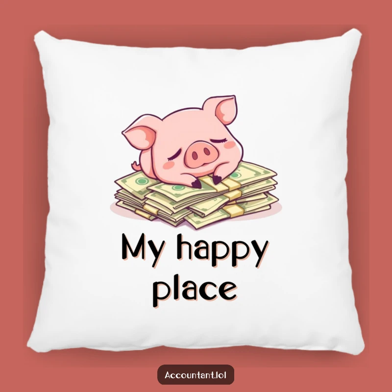 Funny Pig Money Pillow - Nap on Dreams with This Hilarious Gift!
