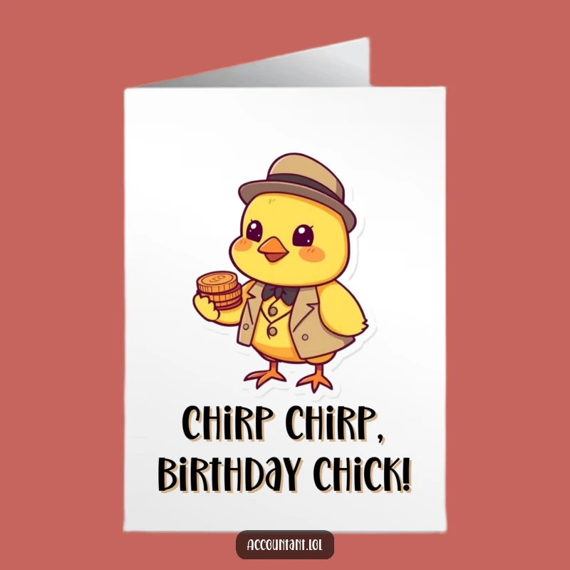 Free Printable Funny Chick Birthday Card - Dapper Dude for a Wealth of Birthday Wishes