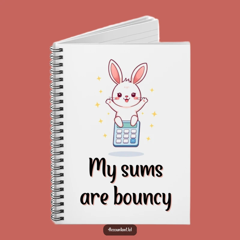 Funny Bunny Calculator Notebook: Jot Down Ideas with Joy, Perfect Gift