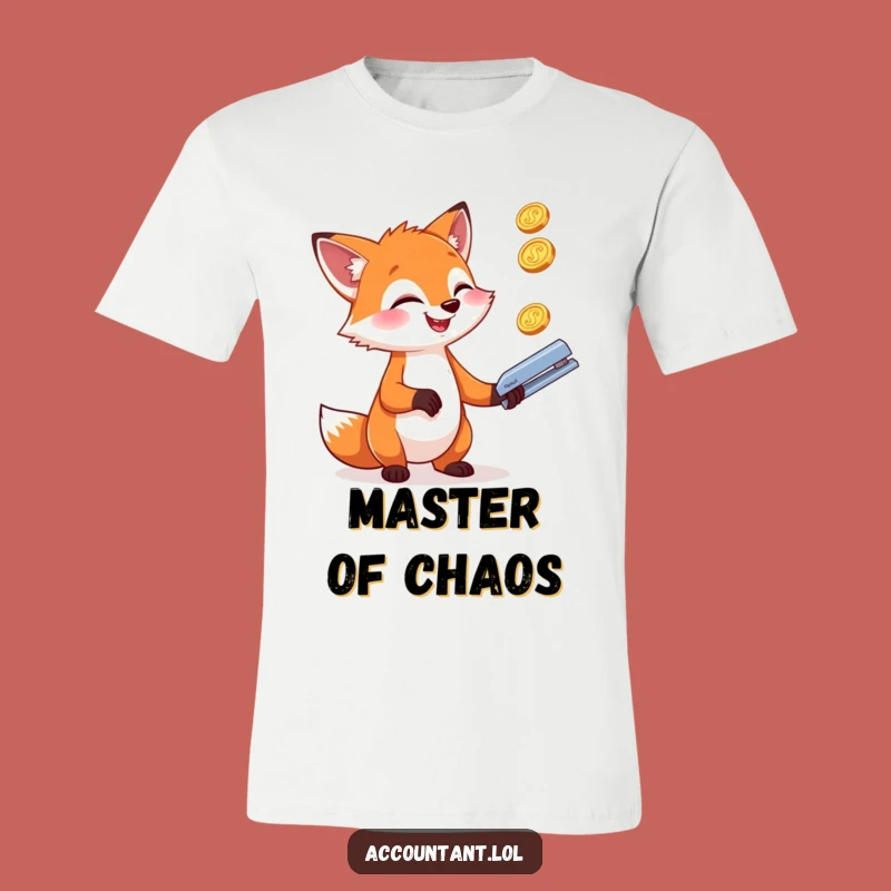 Funny Fox Juggling T-Shirt: Hilarious Outfit for Busy Professionals